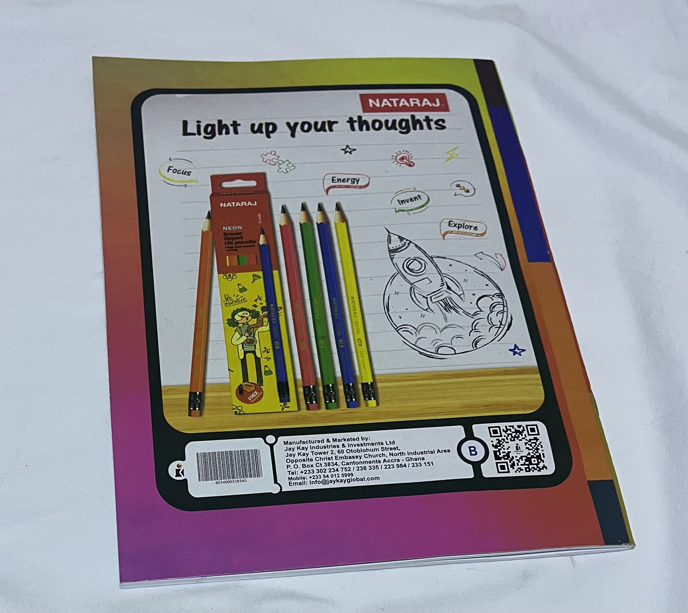 Exercise book