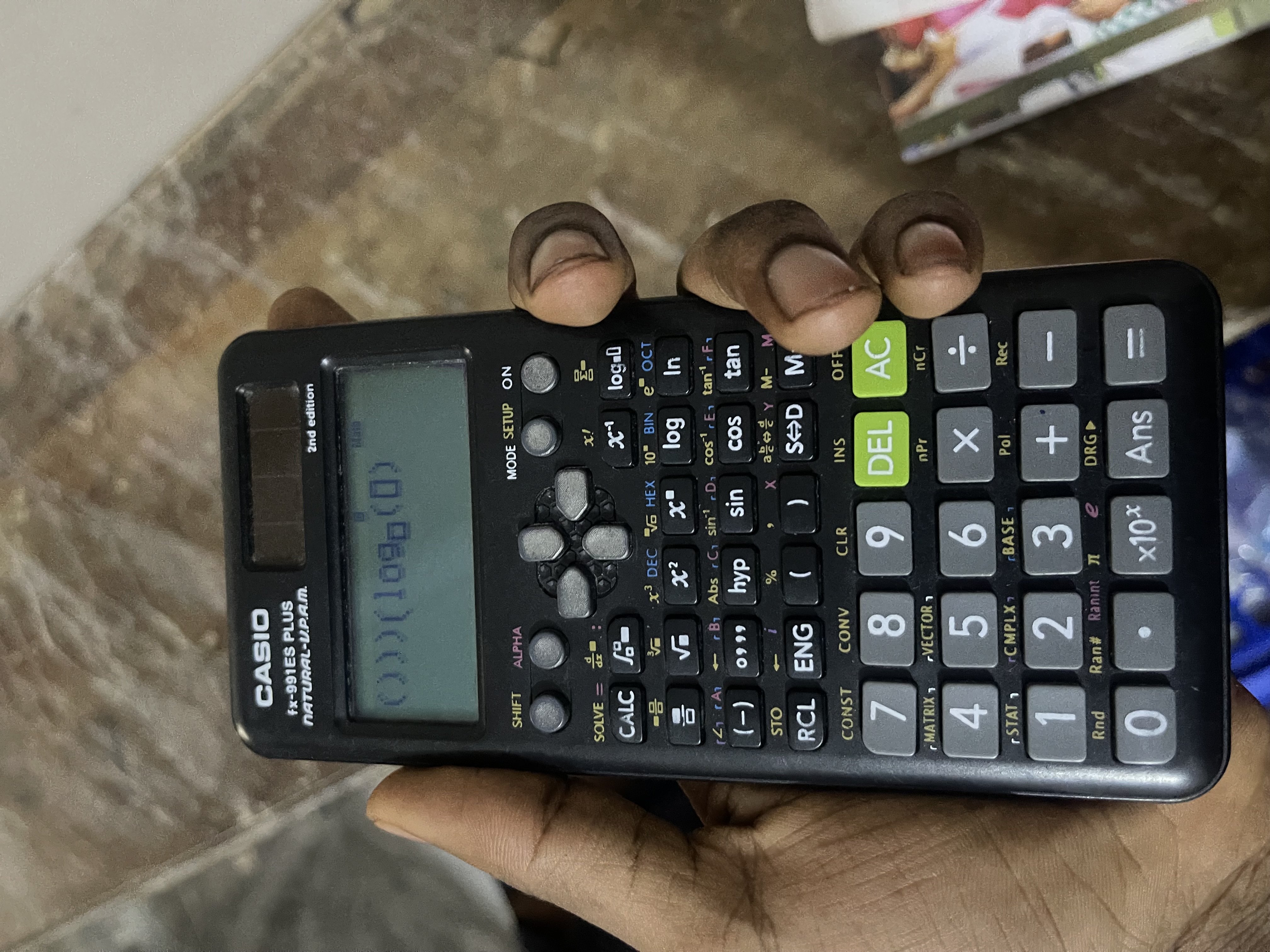 Casio calculator Version E fx-991ES plus