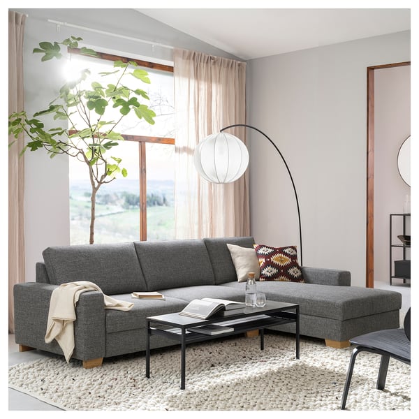 IKEA Grey 3-Seater Soft Sofa Cushion